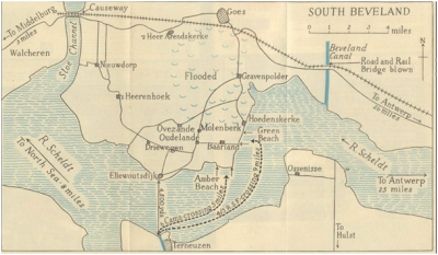 Het verloop van de Bevrijding van Zuid Beveland.