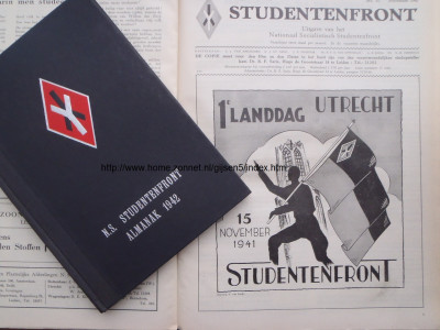 Almanak 1942 Nationaal Socialistisch Studentenfront
