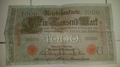 1000 Rechsbanknote