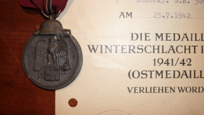 Medaille Winterschlacht im Osten