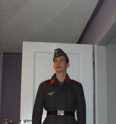 Mijn luftwaffe uniform (Flak abt.)