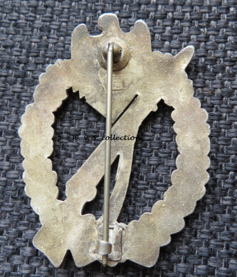 Infanterie sturmabzeichen in bronze und silber hersteller JFS (6).JPG