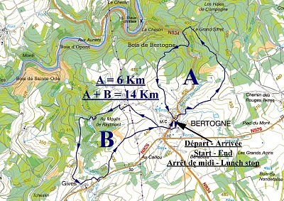 Parcours 17 AB Walk