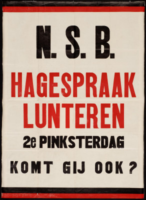 NSB Hagespraak affiche