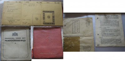 persoonsbewijs documenten en hoesjes.
