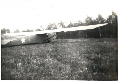 Een glider net buiten Eindhoven met Operatie Garden, <br />17 september 1944 © Foto Collectie Oorlogsleven