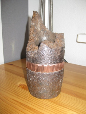 afbeelding van het stuk granaat
