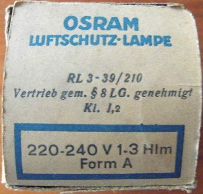 Lamp uit 1937