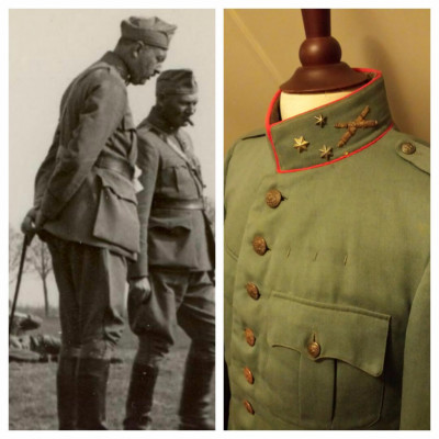 Het uniformjasje van Hendrik Jan van t' Lindenhout