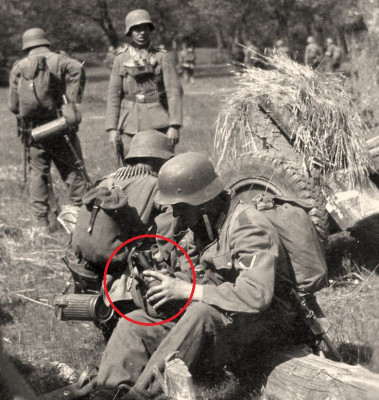 Gebirgsjäger soldaten mit Sturmgepäck - Ost Front