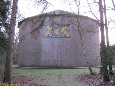 Hedendaagse foto van de bunker bij Paasloo.