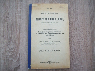 Handleiding tot de kennis der Artill. No. 594