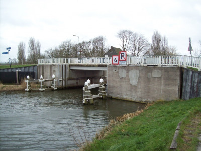 De brug bij Rustenburg waar het allemaal mis ging.