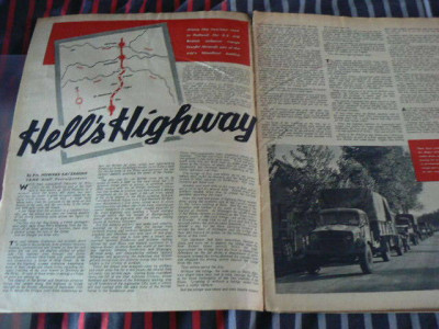 De eerste 2 pagina s van het magazine