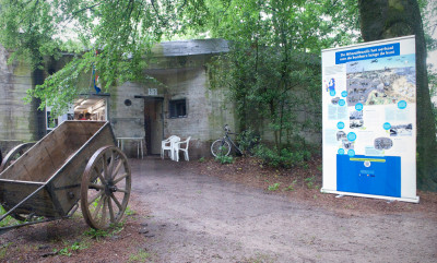 Ingang van het museum.