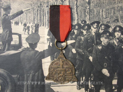Medaille W.A. marsch 't zuiden