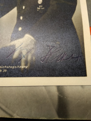 Handtekening A Hitler