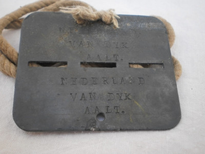 Nederlandse "hondenpenning" 1937