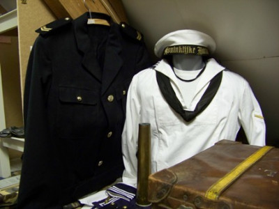 Marine witte daags tenue en battledress jaren 80