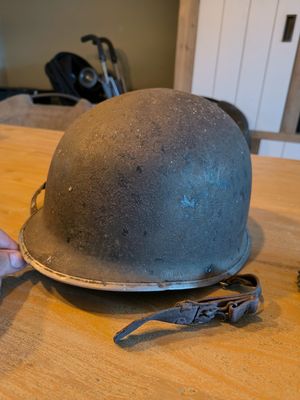 De tweede helm die bewaard was