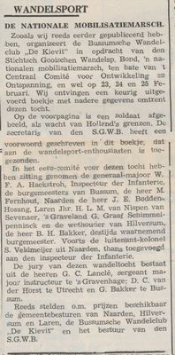 Nieuwe Bussumsche Courant (8 februari 1940)