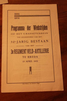 Wedstrijd programma