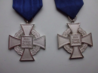 'Treuedienst Ehrenzeichen, 25 Jahre' (Twenty-five Years Faithful Service medal) - achterzijde.JPG